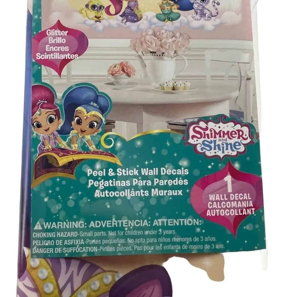 RoomMates Shimmer and Shine Burst Wall Decals Pink